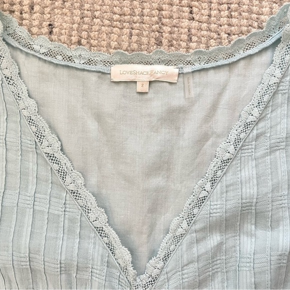 LoveShackFancy Sky Maxi Dress - Picture 7 of 14